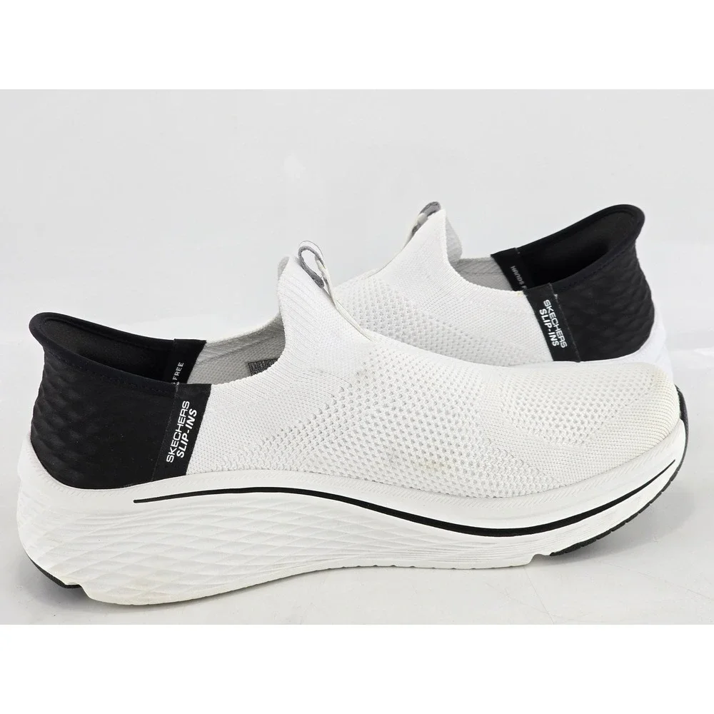 Skechers Slip-ins GoWalk Max Walker Sneakers Mens 11.5 White Black - Good